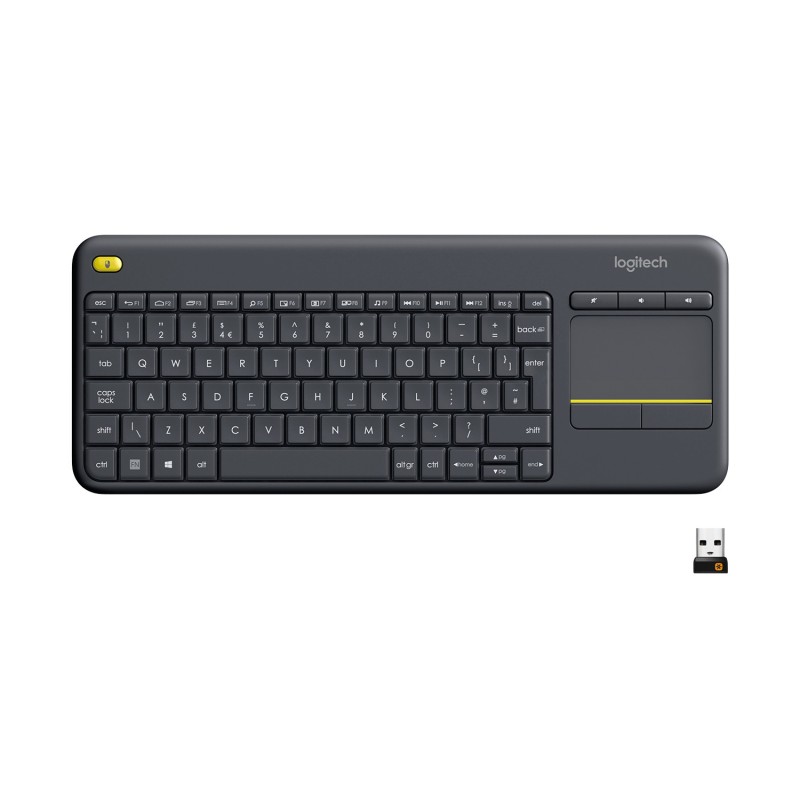 Logitech Wireless Touch Keyboard K400 Plus - Tastatur